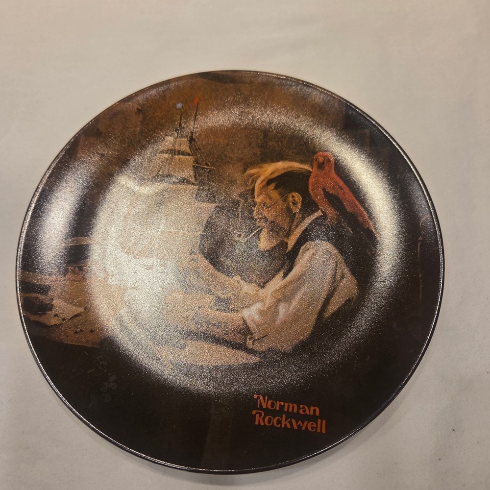 Norman Rockwell The Ship Builder Knowles Heritage Collection Plate 1980 24833W